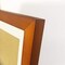 ZXT-parts 6x6 Picture Frame With Mat 4x4 Picture. Brown. 2 Panels (1 Glass, 1 Plexiglass). Solid Wood Frames. Picture Frames Square on The Table Top, Hang on The Wall.